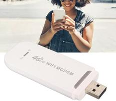 4G WLAN maršrutizatorius, USB WLAN karštasis taškas Mobilusis WiFi su SIM kortelės lizdu "Surf Stick" palaiko 10 įrenginių jungtis 150Mbps LTE "Surfstick" USB "Surf Stick" (baltas)