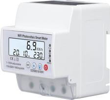 4P WiFi Photovoltaik Smart Meter Solarenergieüberwachung Bidirektionaler Energiemonitor Zähler Leistungsschalter 110V 220V 1-100A