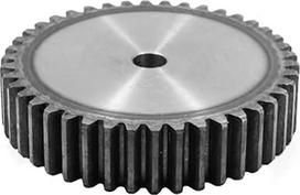 5 režimų cilindrinis ratas 26T-50T Medžiaga 45 Plieno storis 48 mm Išorinis skersmuo 60/65/70/75/80/85 ~ 260 dantų Paviršius Indukcinis grūdinimas (5M33T-išorinis175)