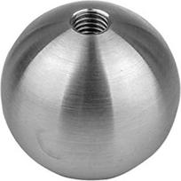5 Stück, Durchgangslochkugel mit M15-Gewinde, 2 mm - 8 perforacijos M15 x 3(M15*4mm)