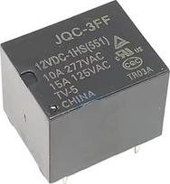 5 vnt. pramoninės elektroninės grandinės plokštė "pasidaryk pats" Jqc/Hf-3ff-5 005 009 12 012 24 024 VDC - 1zs 1hs relė buitiniams prietaisams (JQC-3FF-005-1ZS) Valdymo relės