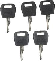 5 x Schlüssel 1964831C2 Koffer Traktor Dozer D250 3394 4494 5120 5130, für CPX420 CPX610 CPX620 2555 420 620 625