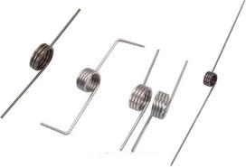 5-20 vnt V tipo sukimo spyruoklės šiukšliadėžės 180 laipsnių reguliuojamos 4 ritės 0,8 mm sukimo spyruoklės durų rankenos ritės spyruoklės
