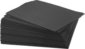 50 x juodi EVA putų lakštai 12" x 9" 3 mm storio