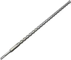 500 mm 1 vnt Volframo plieno lydinio betono elektrinis gręžtuvas sienoms gręžti 8 mm-32 mm apvalia rankena (28 mm x 500 mm)