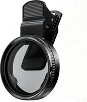 52mm Clip-on CPL telefono fotoaparato objektyvo filtro rinkinys žiedinis poliarizatorius poliarizatoriaus filtras, suderinamas su mobiliuoju telefonu