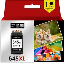 545XL Tintenpatronen Ersatz für Canon 545 XL PG 545 PG-545 XL Multipack für MX490 MX495 MG2550s MG2550 TS3150 TS3151 TS3350 TR4550 TR4551 (1 Schwarz)