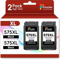 575XL PG575XL Schwarz Druckerpatronen Multipack PG-575 XL Black Tintenpatrone für Canon 575 Patronen 575 XL PG575 für Canon Pixma TS3550i TS3551i TS3750i TR4750i TR4751i 4755i TR4756i Schwarz, 2 vnt.