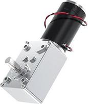 5840-31ZY Schneckengetriebemotor mit hohem Drehmoment mit rechtwinkliger Geschwindigkeitsregelung, Vor- und Rückwärts-Getriebemotor, 12 V, 24 (12 V, 7 U/min)