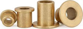 5PCS ID 4 5 5 6 8 10 12mm Bördeln Selbstschmierende Lager Pulver Metallurgie Öl Kupfer Buchse Führungshülse mit Abgestuft (10x16x10-22x3mm)