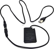 5V2A USB laidas + EN-EL23 baterijos manekenas EH-67A EP-67A nuolatinės srovės jungtis, skirta Nikon Coolpix fotoaparatui P600 P610 P900 S810C