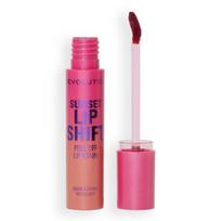 Makeup Revolution Sunset Lip Shift Vegan Long-Lasting Lip Gloss Pink 3.6 ml