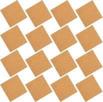 60 Selbstklebende Quadratische Korkpads 100X100X1Mm Selbsthaftende Korkunterlagen für Möbel und Tischtischschutz Geräuschdämpfend Vielseitig für Selbstgemacht und Wanddekoration