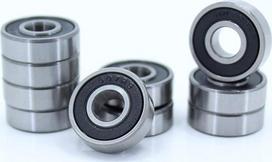 607RS-Lager mit Gummidichtung, miniatiūrinis miniatiūrinis maišytuvas, 607 RS-Chromstahllager, 7 * 19 * 6 mm(100 vnt.)