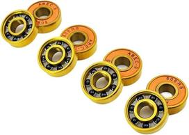 608 2RS hibridiniai juodi keraminiai rutuliniai guoliai 8 x 22 x 7 mm Silicio nitridas Riedlentės Riedlentės Riedlentės ratas Auksiniai Longboard guoliai Pakuotė 16