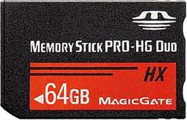 64GB "Memory Stick MS Pro Duo" atminties kortelė "Sony PSP" didelės spartos didelės talpos