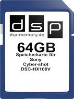 64GB atminties kortelė, skirta "Sony Cyber-Shot" DSC-HX100V