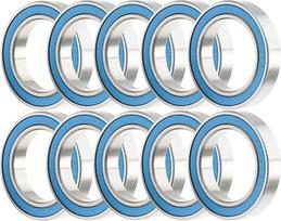 6803RS guolis 10 vienetų 17 x 26 x 5 mm 6803 RS 2RS rutuliniai guoliai 6803-2RS Blue Sealed