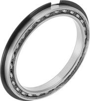 6816NR Deep Groove rutuliniai guoliai 80 x 100 x 10 mm P6 atviro tipo tepami guoliai 1 gabalas Automobilių motorolerio riedlentės ratas Universalus sidabrinis tonas