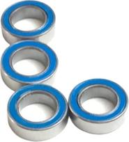 687RS guolis 10 vienetų 7 x 14 x 5 mm ABEC-3 Hobby elektrinis RC sunkvežimis 687 RS 2RS rutulinis guolis 687-2RS mėlynas sandarus