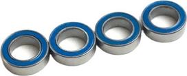 696RS guoliai ABEC-3 (10 vnt.) 6x15x5 mm miniatiūriniai 696-2RS guoliai RS 696 2RS su mėlynu sandarikliu R-1560DD