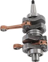 6B4 11400 00 Kurbelwellenbaugruppe Premium-Hochleistungs-Kurbelwelle aus Eisen für 2-Takt-Außenbordmotoren mit 9,9 PS und 15 PS, Ersatzteil für Schiffsmotoren