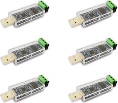 6X CANable USB konverterio modulis CAN Canbus Debugger analizatoriaus adapteris Candlelight ADM3053 Isolierte versija CANABLE PRO