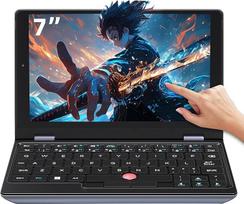7,0 colių mini nešiojamasis kompiuteris su jutikliniu ekranu, "Celeron N95" (iki 3,4 GHz), 8GB RAM DDR4, 512GB SSD, interneto kamera, visiškai metalinis, itin lengvas ir nešiojamas nešiojamasis kompiuterio nešiojamasis kompiuteris darbui, studijoms ir p