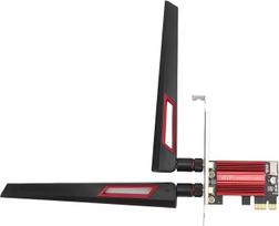 7260AC WiFi 6 PCIE WiFi kortelė staliniams kompiuteriams, Pro PCIE WiFi kortelė, 1200Mbps 2.4G 5G Dual Band BT4.0 PCIE belaidžio tinklo kortelė su 2 10 DBi stiprintuvu, skirta Windows 7 8 10 11