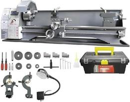 750W metalo tekinimo staklės be šepetėlių 8,3 x 29,5 colių / 210 mm x 736 mm 50-2500 RPM nuolat kintamas, skirtas metalo apdirbimui "pasidaryk pats