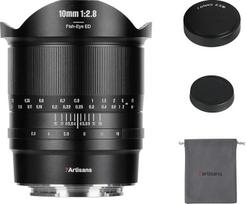 7artisans 10mm F2.8 II Full Frame itin plataus kampo "Fisheye" objektyvas 185° rankinis fokusavimas, skirtas "Sony E-Mount" veidrodiniams fotoaparatams