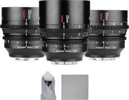 7artisans 25mm/35mm/50mm T1.05 didelės diafragmos kinematografinis objektyvas, suderinamas su "Sony E" laikikliu