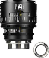 7artisans 35mm T2.1 Infinte serijos profesionalus rankinis viso kadro kino objektyvas, suderinamas su PL bajonetu, skirtas fotografijai ir filmų gamybai (juodas)