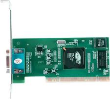 8MB 32 bitų PCI VGA vaizdo plokštė, žemo profilio grafikos plokštė, kelių ekranų kompiuterių priedai staliniams kompiuteriams, suderinama su ATI Rage XL