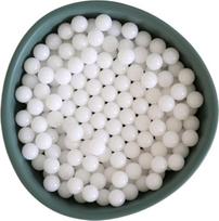 8 mm polioksimetileno (POM) / kietojo plastiko rutuliukai rutuliniams vožtuvams ir guoliams (500 vnt.)