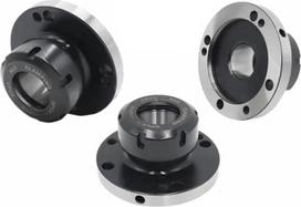 80 mm/100 mm/125 mm skersmens ER16 ER20 ER25 ER32 ER40 Koljė griebtuvas Didelio tikslumo anglinio plieno montavimo griebtuvo laikiklis, skirtas CNC frezavimui (ER40-D125 (7 skylės))