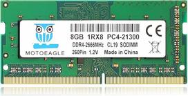 8GB 1RX8 DDR4 2666MHz PC4-21300 (PC4-2666V) CL19 SODIMM 1.2V 260-Pin Non-ECC SO-DIMM nešiojamųjų kompiuterių operatyviosios atminties modulis