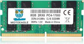 8GB DDR4 RAM 2133MHz SO-DIMM PC4-17000 DDR4-2133P CL15 Non-ECC 2RX8 nešiojamųjų kompiuterių RAM atmintis