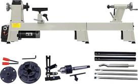 900 W medinės tekinimo staklės, 12 x 39,4 colių, 300-1300/700-3800 aps./min, du greičiai, minimalus, skirtos staliaus darbams, pasidaryk pats, įvairiems amatams