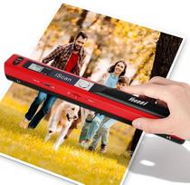A4 formato dokumentų skeneris, USB laidų skeneris, rankinis skeneris, rankinis skeneris, 900 DPI, A4 formato dokumentų skeneris JPG/PDF formatu (paprastas skeneris + 16GTF kortelė)