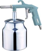 ABAC smėliavimo pistoletas kompresoriui G-560A, smėliavimo pistoletas su 1 l smėlio talpa, 6 mm antgalis, didžiausias slėgis 8 barai
