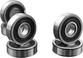 ABEC 5 608 608 606 607 609 625 626 626 627 628 2RS guoliai Skylė 5 mm 6 mm 7 mm 8 mm 9 mm Riedėjimo ratukai sutepti sandarūs guoliai (608-2RS 8x22x7mm) 10vnt.