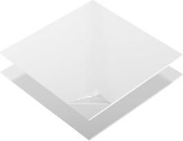 ABS plastikinė plokštė, ABS plokštė juodos arba baltos spalvos, įvairių formatų, 1-10 mm storio, aukščiausios kokybės (200 x 100 cm, 2 mm baltos spalvos)