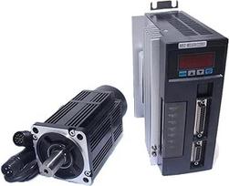 AC80st-M02430 Servomotor-Kit mit 15A 2,39N 750W 3000rpm 220V einphasig für DIY-Präzisionssimulatoren (schwarz, W RS485-3M S Kabel)