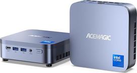 ACEMAGIC M5 mini kompiuteris, "Intel i5-14500HX" (14C (6P+8E)/20T, iki 4,9 GHz), 16GB DDR4, 512GB NVME SSD mini kompiuteris su "Windows 11 Pro", "WiFi 6", 4K UHD, C tipo | 24MB L3 | 55 W TDP