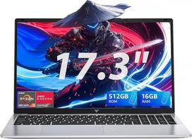 ACEMAGIC Ryzen 3 4300U nešiojamasis kompiuteris 17,3 colių Procesorius iki 4,3 GHz Nešiojamasis kompiuteris WiFi 6