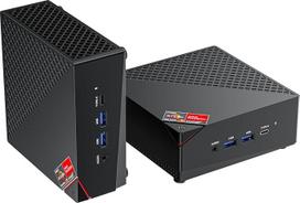 ACEMAGICIAN AM06 Pro mini kompiuteris, AMD Ryzen 7 7730U (8C/16T, iki 4,5 GHz), 16GB DDR4 512GB M.2 SSD mini kompiuteris su "Win 11 PRO" | 4K trigubas ekranas | Type-C | Dual Ethernet | WiFi 6 | BT 5.2