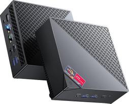 ACEMAGICIAN AM06Pro mini kompiuteris, AMD Ryzen 7 5825U (8C/16T, iki 4,5 GHz), 32GB DDR4, 1 TB M.2 SSD mini stalinis kompiuteris su 4K trigubu ekranu | Type-C | Dual Ethernet | WiFi 6 | BT 5.2 | W11 Pro