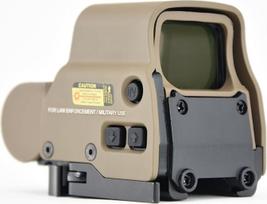 ACEXIER Holographic Reflex 1 x Red Dot Sight Optic Rifle Scope Picatinny Weaver 20 mm Quick Release Mount Base for Tactical Hunting Airsoft
