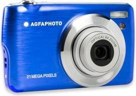 AGFA Photo Realishot DC8200 - kompaktiškas fotoaparatas, 18 MP, "Full HD" vaizdo įrašas, 2,7 colio LCD ekranas, 8x optinis priartinimas, ličio akumuliatorius ir 16GB SD kortelė - mėlynas